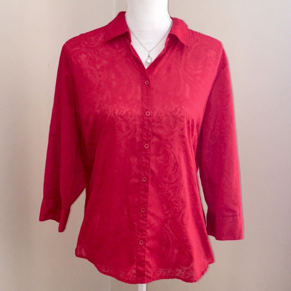 A Croft & Barrow 3/4 Sleeve Blouse